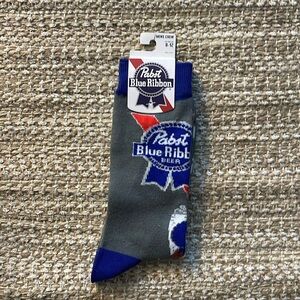 Pabst Blue Ribbon socks - NWT